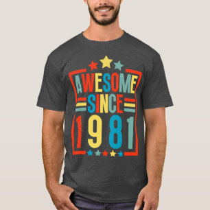Camiseta Incrível Desde 1981