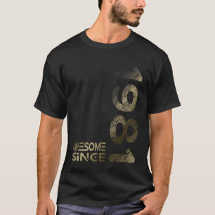 Camiseta Incrível Desde 1981 Aniversário de 45 anos