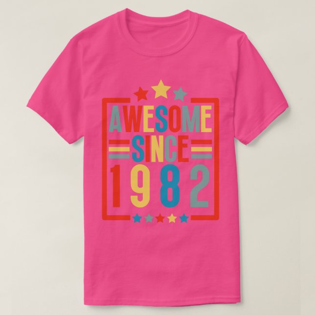 Camiseta Incrível Desde 1983 10 (Frente do Design)