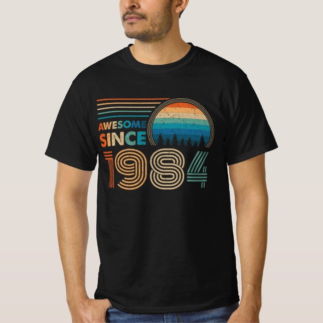 Camiseta Incrível Desde 1984 (Frente)