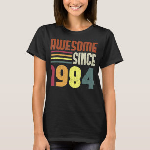 Camiseta Incrível desde 1984 39º aniversário Retro Vintage