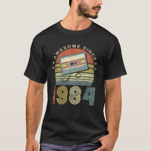 Camiseta Incrível Desde 1984 Vintage 1984 40º Aniversário 4