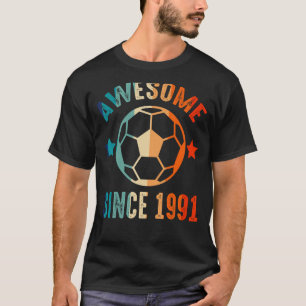 Camiseta Incrível Desde 1991, Esquadrão de Aniversário Orgu