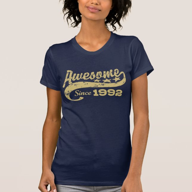 Camiseta Incrível Desde 1992 (Frente)