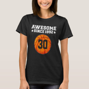 Camiseta Incrível Desde 1992 aniversário de 30 anos de Basq
