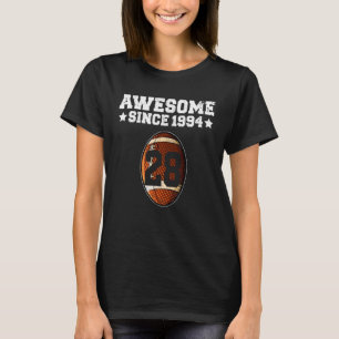 Camiseta Incrível desde 1994 Futebol 28º aniversário 28 ano