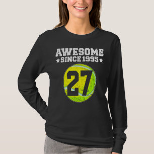 Camiseta Incrível desde 1995 Tênis 27º aniversário 27 anos
