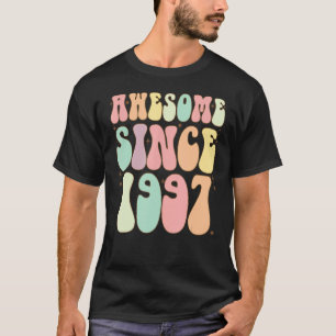 Camiseta Incrível Desde 1997 Aniversário 25 Anos Mulheres M