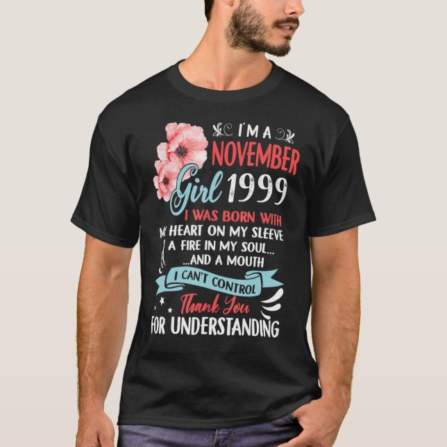 Camiseta Incrível desde 1999 23º Aniversário Eu sou um Gi d (Frente)