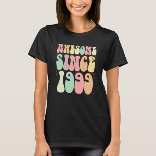 Camiseta Incrível Desde 1999 Aniversário 23 Anos Mulheres M