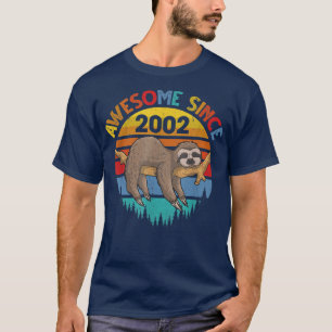 Camiseta Incrível Desde 2002, Bir, Aniversário Leve, 20 Ano