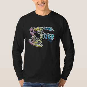 Camiseta Incrível desde 2003 Kayaking Kayakers Grafite