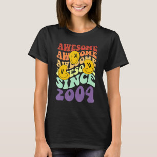 Camiseta Incrível desde 2004, nível 18, menino Aniversário