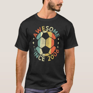 Camiseta Incrível Desde 2006 15 Aniversário De 15 Anos