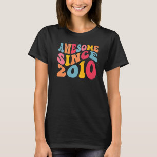 Camiseta Incrível Desde 2010, 12 Anos, Retro Vintage 12
