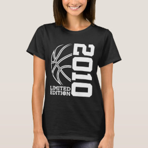 Camiseta Incrível Desde 2010 Birthday Bysketbyll Limited Ed