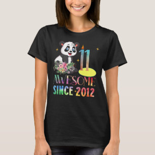 Camiseta Incrível Desde 2011, 11, Aniversário, 11 Anos, Pan