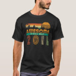 Camiseta Incrível Desde 2011 Maio, 11 Birthday Kids Boy Gir<br><div class="desc">Incrível Desde 2011 Maio,  11 Birthday Kids Boy Retro.</div>
