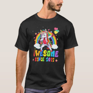 Camiseta Incrível desde 2012, 10º Aniversário a Dabbing Uni