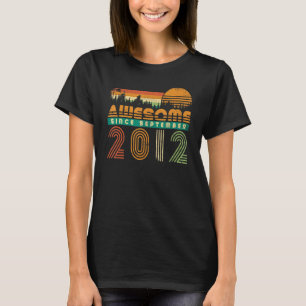 Camiseta Incrível desde 2012, 10 de setembro, Birthday Girl