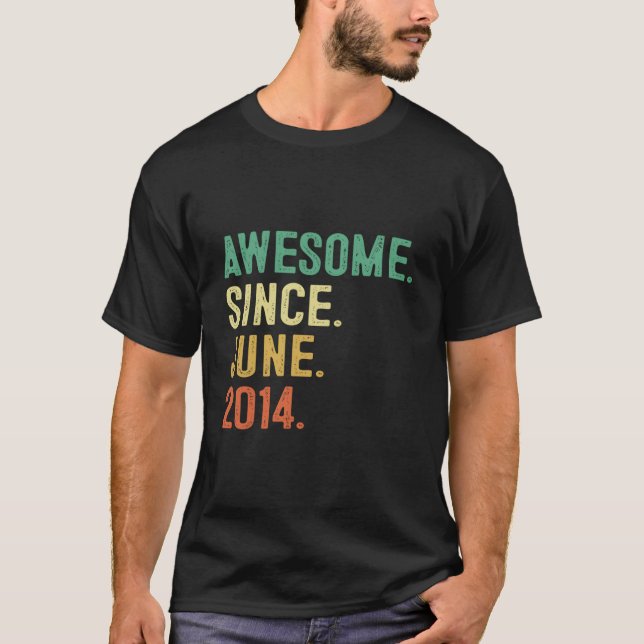 Camiseta Incrível desde 9 de junho de 2014 (Frente)