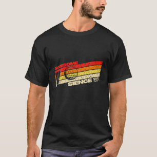 Camiseta Incrível Desde A Melhor De 1971 51ª Vintage Retr