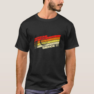 Camiseta Incrível Desde A Melhor De 1972, 50ª Vintage Retro