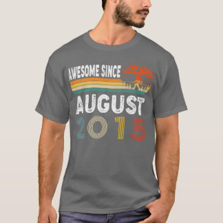 Camiseta Incrível Desde Agosto De 2015