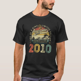 Camiseta Incrível Desde Dezembro 2010 15 Anos de Idade 15º 