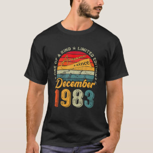 Camiseta Incrível desde dezembro de 1983 40 anos 40