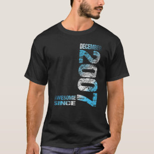 Camiseta Incrível desde dezembro de 2007 16º Nascer de aniv