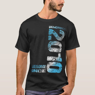 Camiseta Incrível desde dezembro de 2010 13 Nascer de anive