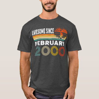 Camiseta Incrível Desde Fevereiro De 2000