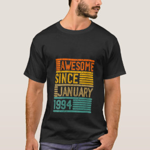 Camiseta Incrível Desde Janeiro De 1994, Nascimento De 30 D