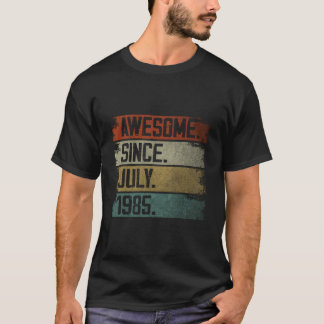 Camiseta Incrível desde julho de 1985 38º 38