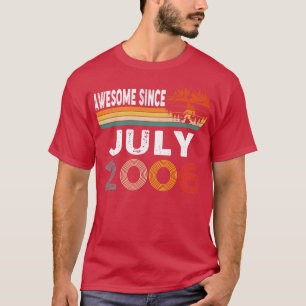 Camiseta Incrível Desde Julho De 2006