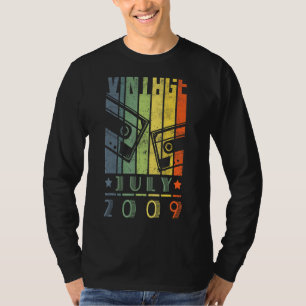 Camiseta Incrível Desde Julho De 2009, Aniversário De 13 de
