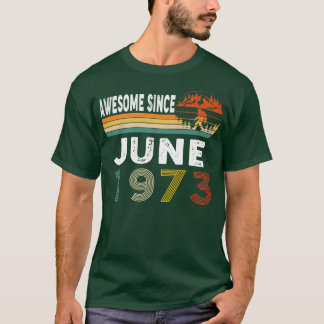 Camiseta Incrível Desde Junho De 1973