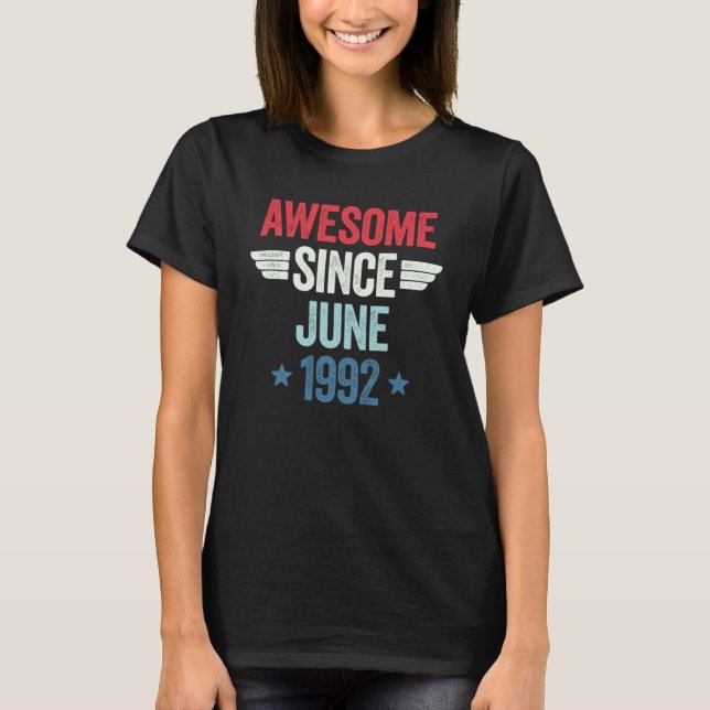 Camiseta Incrível Desde Junho De 1992 (Frente)