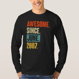 Camiseta Incrível desde junho de 2007, Aniversário do 15 de