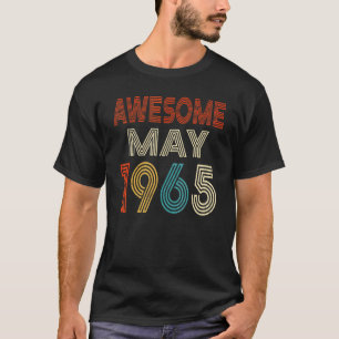 Camiseta Incrível desde maio de 1965 Vintage 57º aniversári