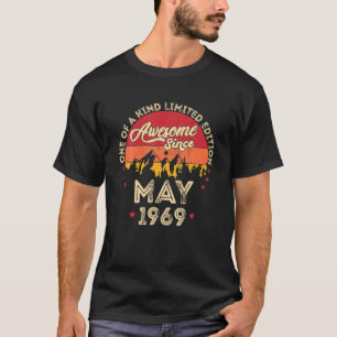 Camiseta Incrível Desde Maio De 1969, 53º Aniversário Da Vi