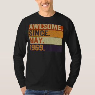Camiseta Incrível desde maio de 1969 53º Aniversário Retro