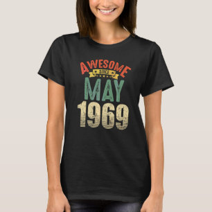 Camiseta Incrível Desde Maio De 1969 53 Anos 53 Anos