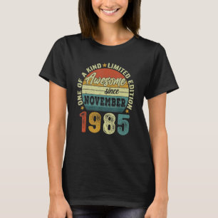 Camiseta Incrível desde novembro de 1985, 37 anos, o menino