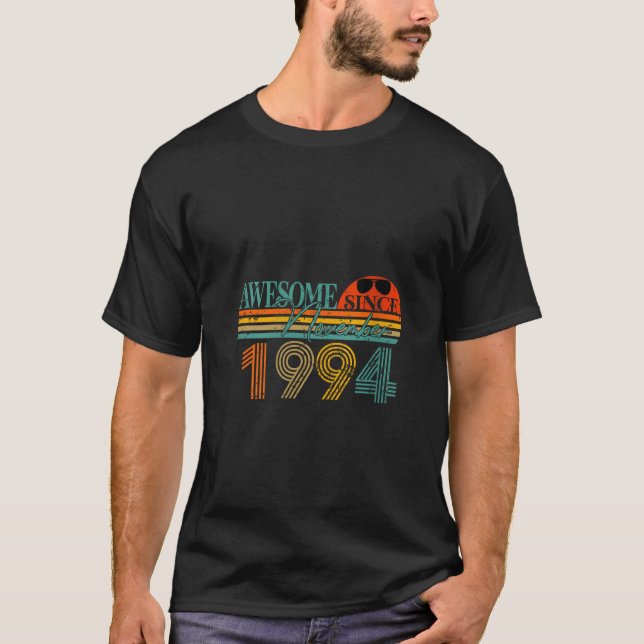 Camiseta Incrível Desde Novembro De 1994, Nascimento De 30  (Frente)