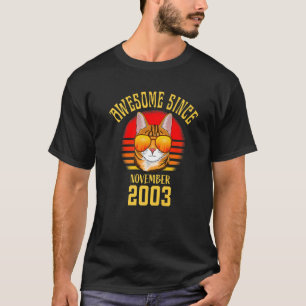 Camiseta Incrível desde novembro de 2003 19º Aniversário do