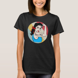 Camiseta Incrível Desde O Aniversário De 80 De 1943, Aos 80