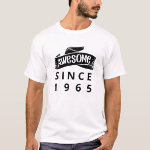 Camiseta Incrível desde o Ano de Nascimento Personalizado 6