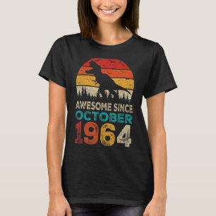 Camiseta Incrível desde outubro de 1964 58º Aniversário do